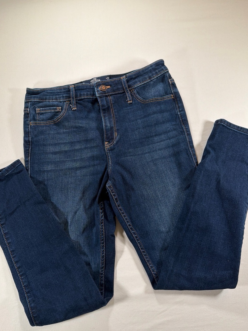 Hollister High-Rise Super Skinny, Classic Stretch Jeans, Womens Size 9R